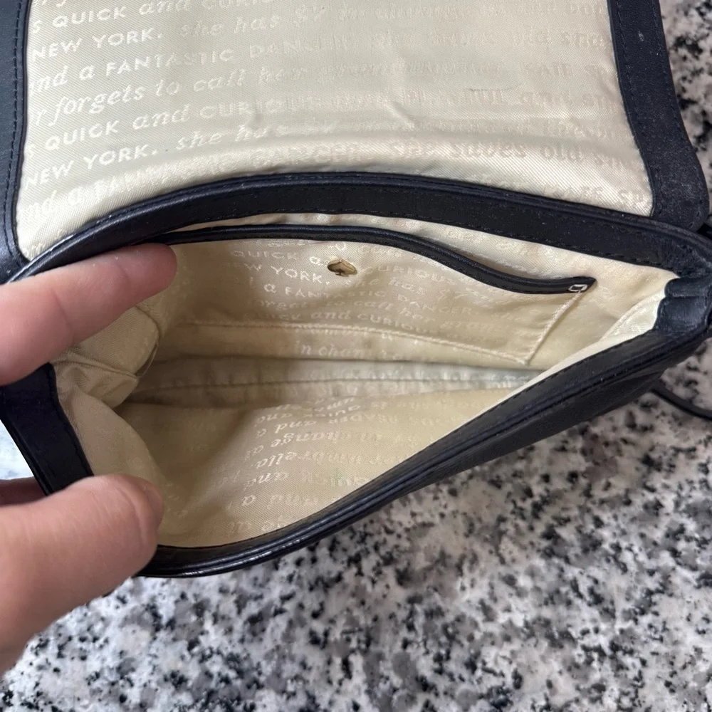 Kate Spade | Women’s Black Leather Crossbody Bag